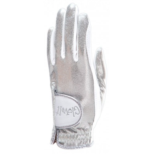 Silver Bling Golf Glove