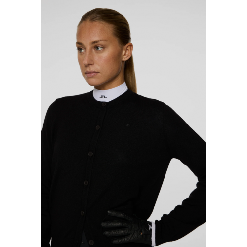 J.L Joanna Knitted Cardigan - Black