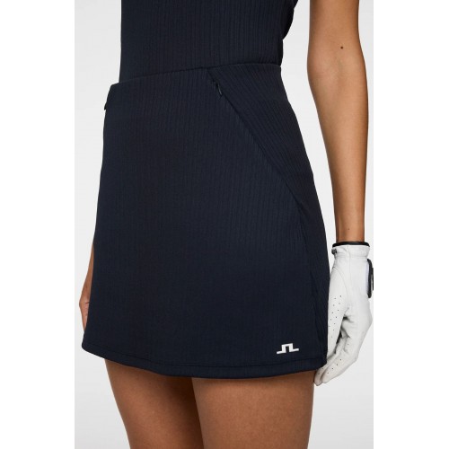 J.L Mia Mid Skirt - Navy