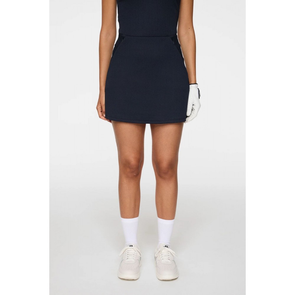 J.L Mia Mid Skirt - Navy