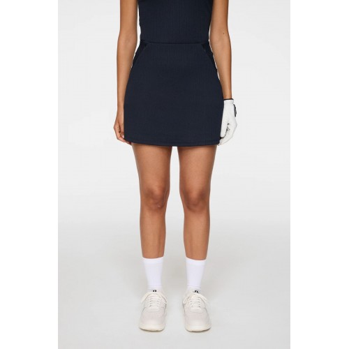 J.L Mia Mid Skirt - Navy
