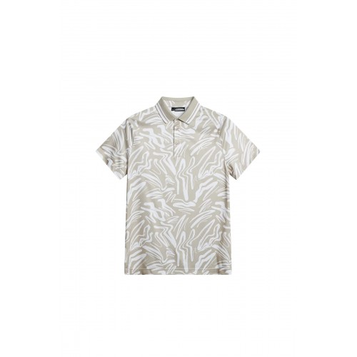 J.L  George Print Polo - Scribble String