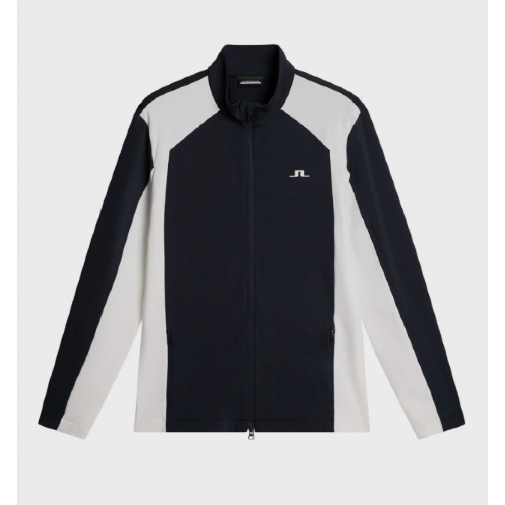 J.L Banks Zip Mid Layer - Navy
