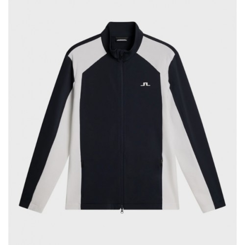 J.L Banks Zip Mid Layer - Navy