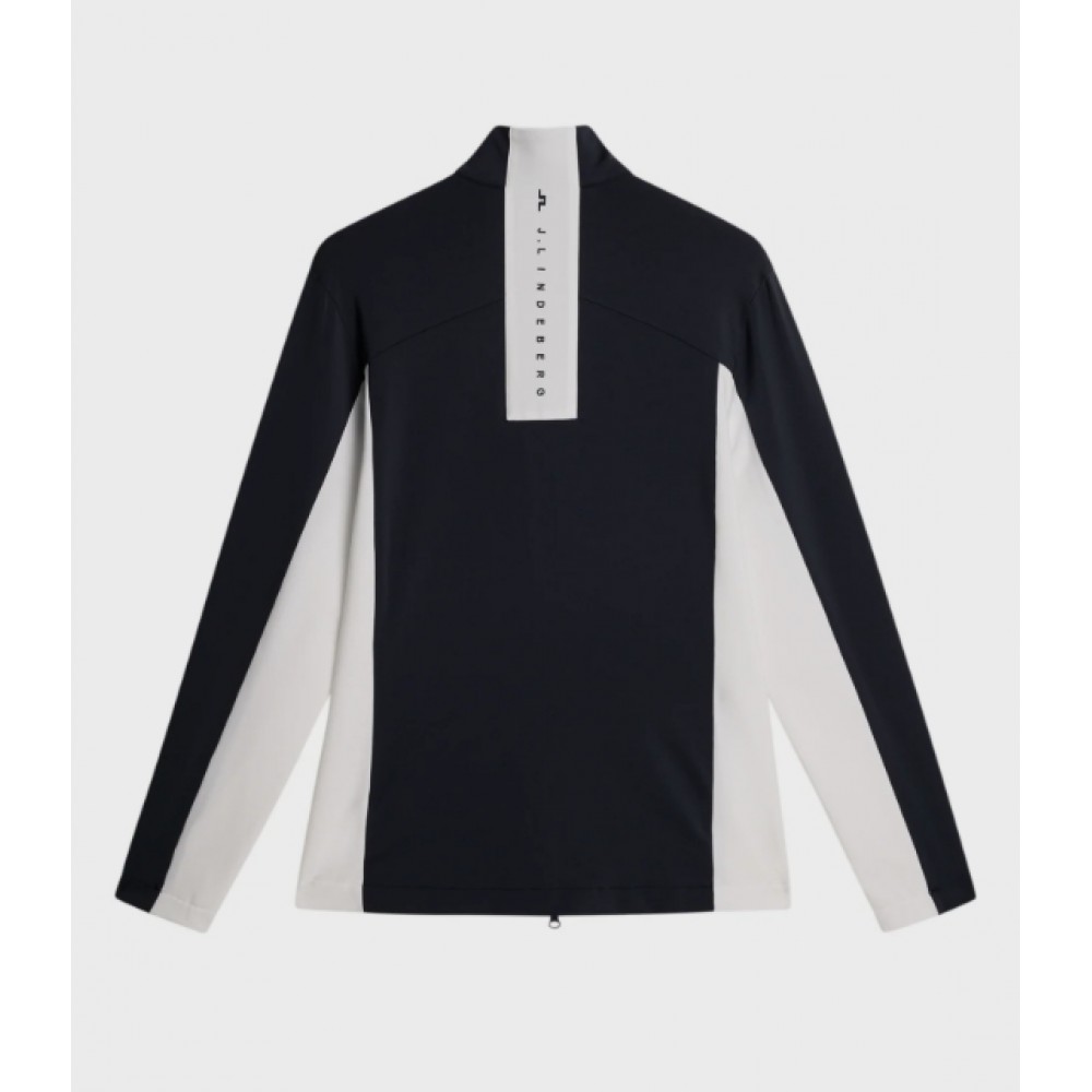 J.L Banks Zip Mid Layer - Navy