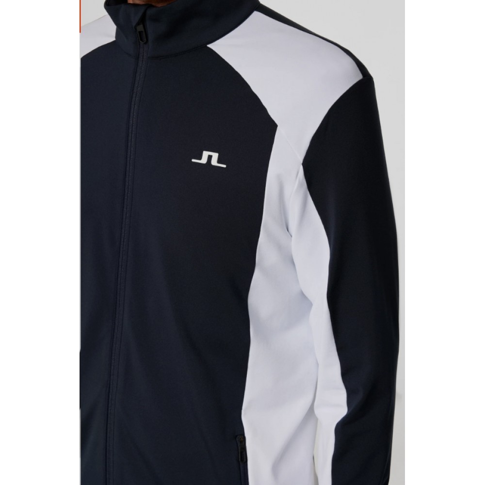 J.L Banks Zip Mid Layer - Navy