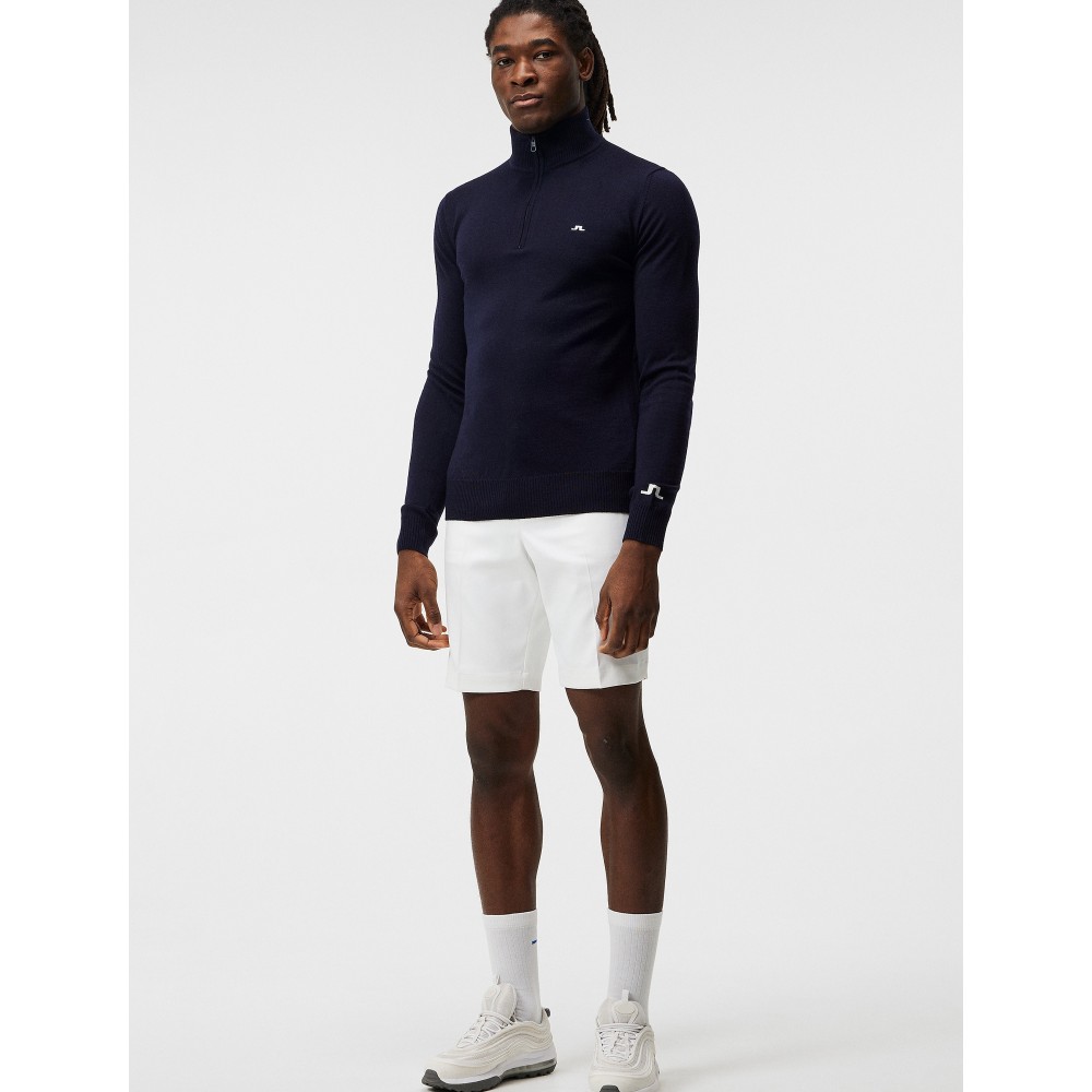 J.Lindeberg Kian Zipped Sweater - Navy