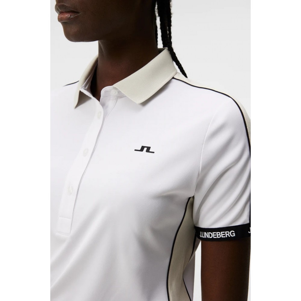 J.Lindeberg Demi Polo - White