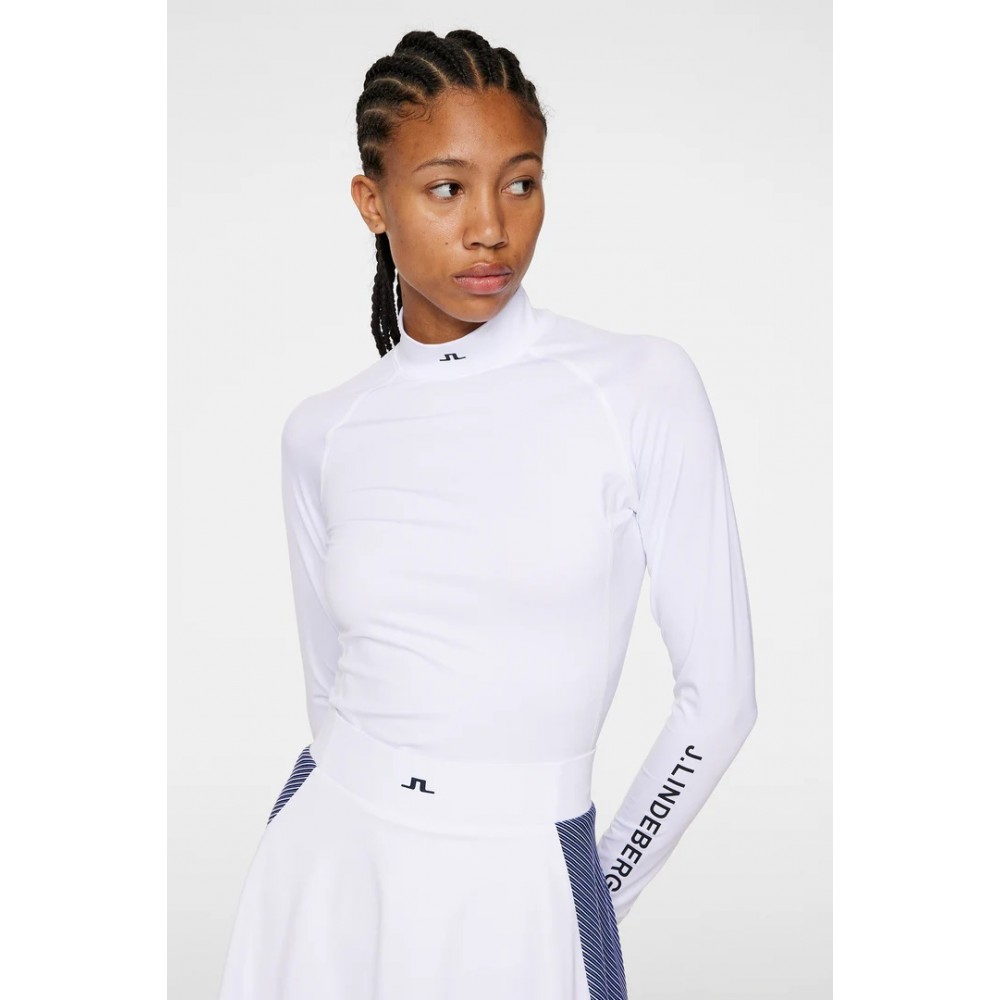 J.L Asa Soft Compression Top - White