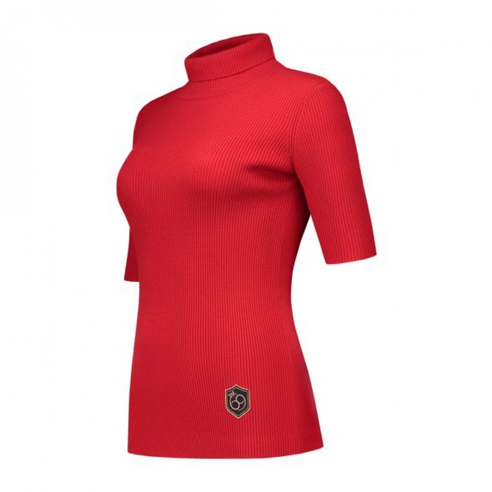 Body Top Turtleneck - Red
